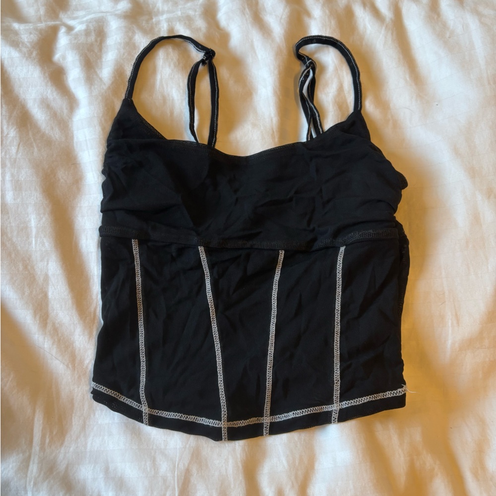 Black Strappy Women's Camisole